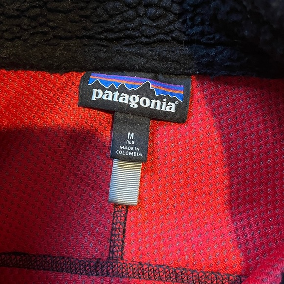 EUC Men's PATAGONIA RETRO-X FLEECE VEST black size Medium M - Picture 3 of 7